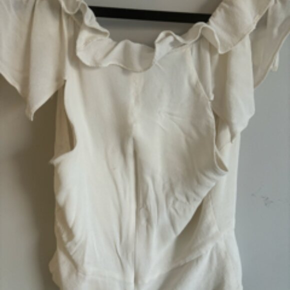 Reformation Fleur Top (Ivory) - Picture 4 of 5
